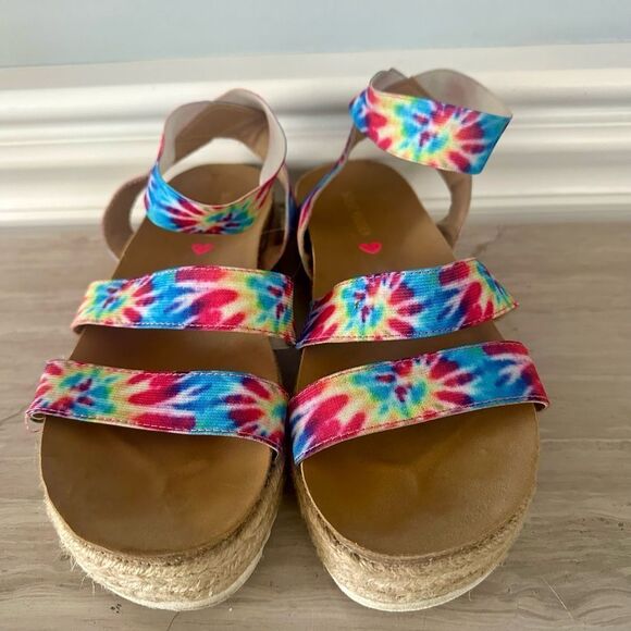 Steve Madden Kimmie, espadrille platform sandals. - Picture 6 of 8